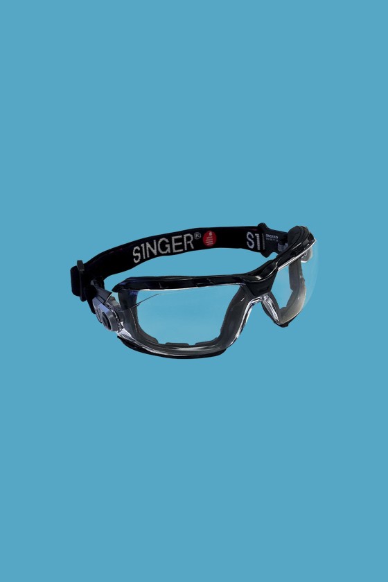 Singer EVALASTE védőszemüveg - Védőszemüveg - 1 db - Víztiszta