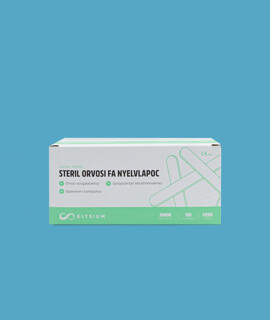 Elysium orvosi fa nyelvlapoc - Nyelvlapoc több típusra - Steril - junior méret