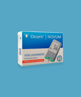 Dcont Novum vércukorszintmérő készlet - 1 db