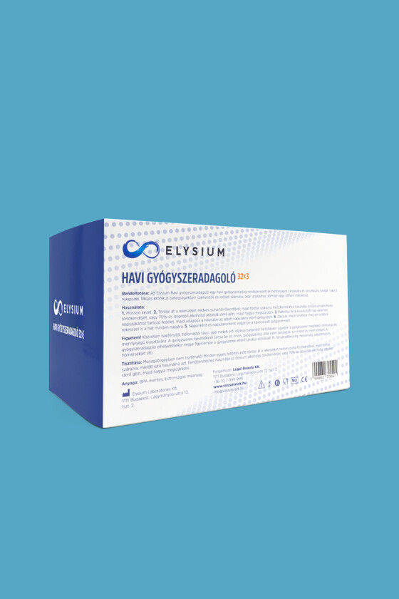 Elysium gyógyszeradagoló - Gyógyszeradagoló - Havi gyógyszeradagoló - 32x3