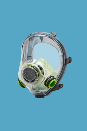 BLS 5600 Olasz ikerszűrős teljesálarc - 1 db - OneSize