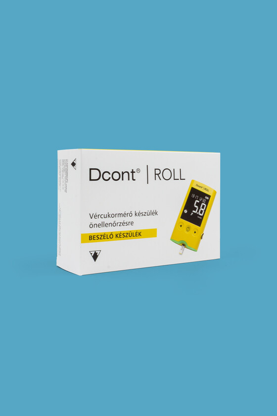Dcont vércukorszintmérő készlet - Vércukorszintmérő készlet lejárati idővel - Dcont Roll vércukorszintmérő készlet - 2029-04-30