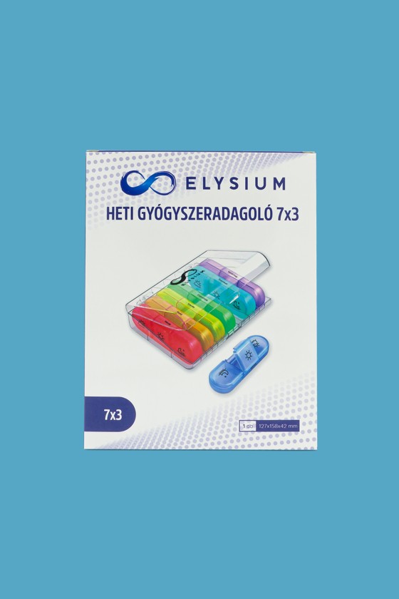 Elysium gyógyszeradagoló - Gyógyszeradagoló - Heti gyógyszeradagoló - 7x3