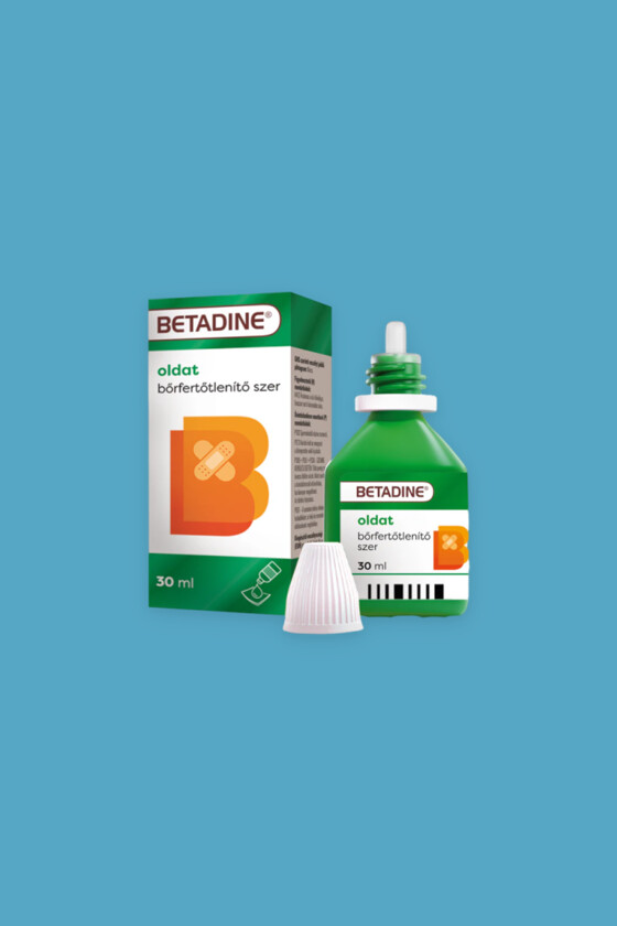 Betadine® povidon-jód 10% bőrfertőtlenítő oldat - Oldat - 30 ml