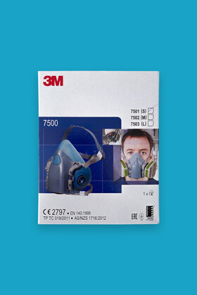 3M 7501-7503 félálarc - Félálarc - 1 db - M