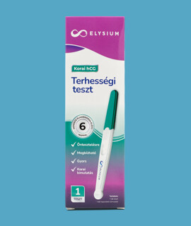 Elysium korai kimutatású vizeletsugaras terhességi teszt - hCG 10 mIU/ml - 1 db - 1 doboz