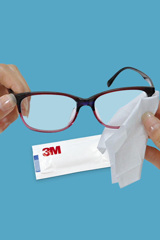 3M nedves szemüvegtisztító kendő - 20 db - 1 doboz