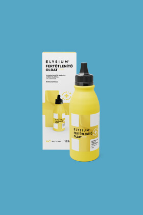 Elysium povidon-jód 10%-os fertőtlenítő oldat - cseppentős - 125 ml - 1 db