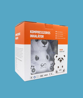 Elysium inhalátor - Inhalátor - Kompresszoros panda formájú inhalátor - AXD-307