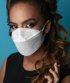 Jada FFP3 NR ergonomikus maszk - Fehér - Szelep nélküli - 20 db - 1 doboz