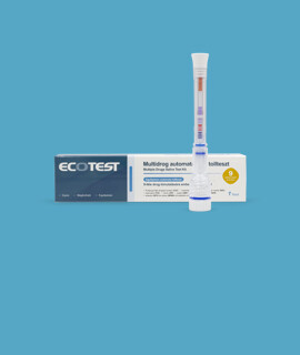ECOTEST Multidrog tesztkészlet - Drogteszt lejárati idővel - Multidrog nyalókás - 2026-02-28