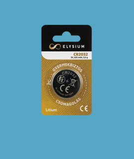 Elysium lítium gombelem (CR2032) - 1 db - 1 csomag