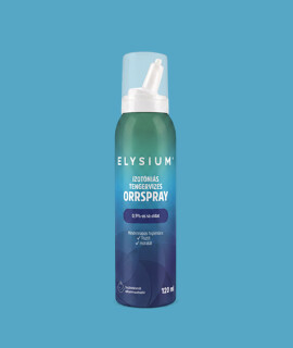 Elysium orrspray - Orrspray - Izotóniás tengervizes orrspray - 0,9% - 120 ml