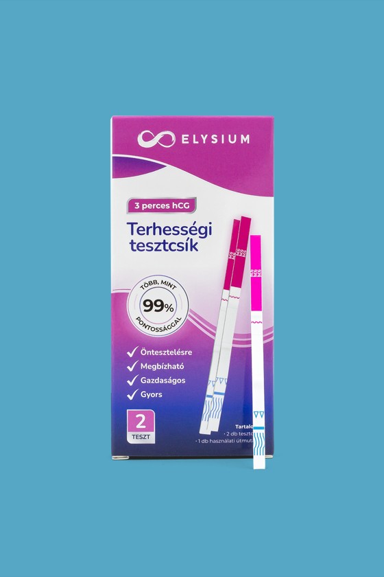 Elysium terhességi teszt - Terhességi teszt - Gyors kimutatású tesztcsík
