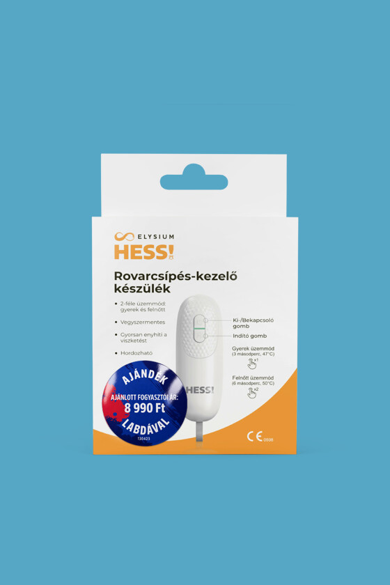 Fociláz - Elysium HESS! rovarcsípés-kezelő készülék + Focilabda