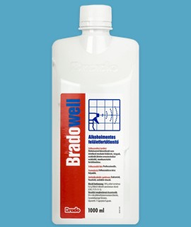 Bradowell alkoholmentes felületfertőtlenítő - Utántöltő - 1000 ml - 1 db