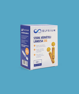 Elysium vérvételi ujjbegyszúró - Ujjbegyszúró - Steril vérvételi lándzsa 33G