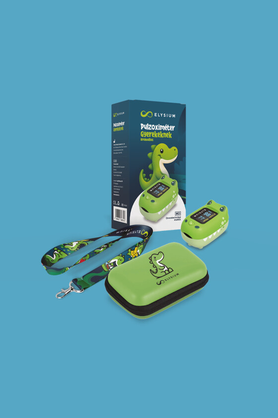 Elysium pulzoximéter - Pulzoximéter - Gyerek - Krokodil