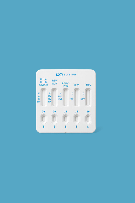 Elysium SARS-CoV-2 tesztkészlet - SARS-CoV-2 teszt - 1 db - 10 az 1-ben Covid 19 + Influenza A + Influenza B + RSV + ADV + MP + PIV 1/3 + PIV 2 + hMPV + RhV