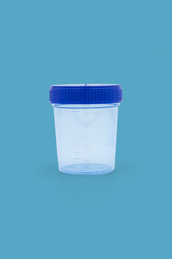 Elysium postázható, háromrészes steril széklettartály készlet - Széklettartály - 60 ml
