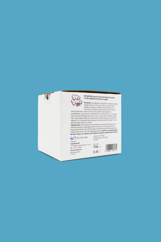 OKI DOKI KIDS multivitaminos nyalóka - Multivitaminos nyalóka - Cukros - 25 db - Ananász ízesítésű