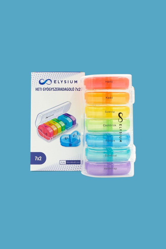 Elysium gyógyszeradagoló - Gyógyszeradagoló - Heti gyógyszeradagoló - 7x2