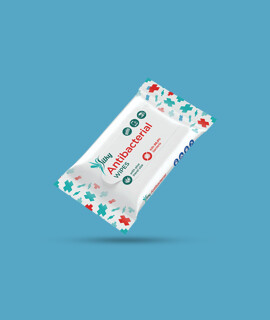 Silky Antibacterial 25 lapos visszazárható antibakteriális kendő - 25 lapos