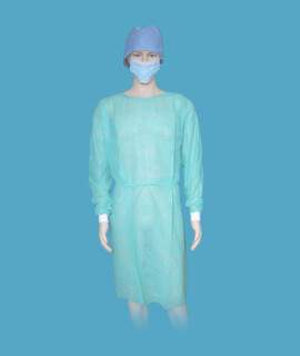 Mercator higiéniai köpeny nem szőtt textil anyagból - Zöld - 10 db  - XXL