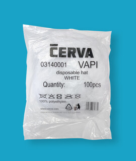 VAPI Egyszerhasználatos sapka - Hajháló - 100 db - Fehér