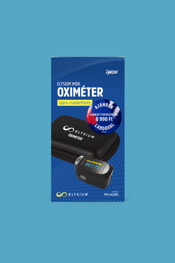 Fociláz - Elysium IMDK pulzoximéter + Focilabda